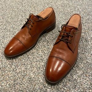 Brown Lenox Hill Cap Toe Oxfords Cole Haan